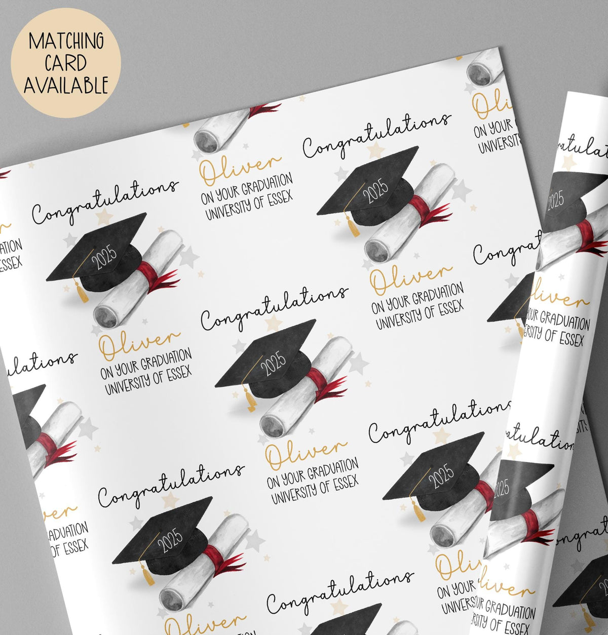 Kids graduation graduation wrapping paper