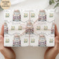 Kids lilac camper van wedding wrapping paper