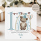 Rainbow Teddy 1st Birthday Card for Boys – photo 3