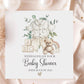 Romper & Teddy Baby Shower Card for a Baby Boy – Cotton and Twigg