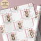 Girls illustrated first Easter wrapping paper