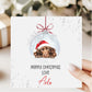 Dog in a Bauble Christmas Card from the Dog – Any Breed – photo 2