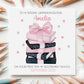 Pink Bow Books First Day at Secondary School Card for Girls – photo 3