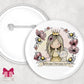Girls princess birthday wrapping paper