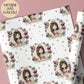 Girls princess birthday wrapping paper