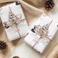 Kids teddy bear Christmas wrapping paper