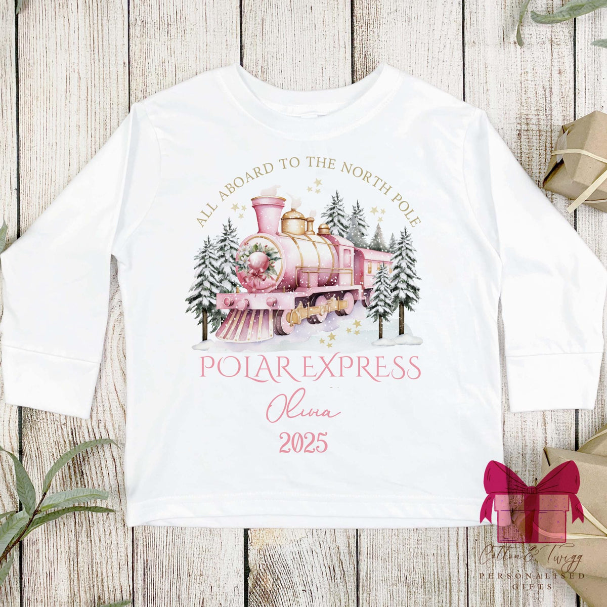 North Pole Train Christmas Sweatshirt
