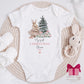 Bunny Tutu Baby's First Christmas Sleepsuit, Vest & Bib