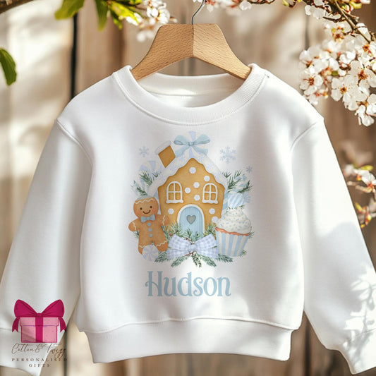 Gingerbread House Christmas Jumper