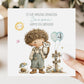 Woodland Boy & Owl Birthday Card for Boys – 4th, 5th, 6th – Cotton and Twigg