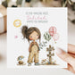 Woodland Girl & Owl Birthday Card for Girls – 4th, 5th, 6th, 7th – Cotton and Twigg