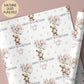Girls illustrated 18th birthday wrapping paper