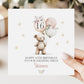 Teddy & Balloons 16th Birthday Card for Girls – Cotton and Twigg