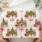Kids capybara Christmas wrapping paper