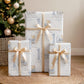 Boys fox 1st Christmas wrapping paper