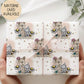 Kids cat and dog birthday wrapping paper