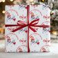 Kids gamer elf Christmas wrapping paper
