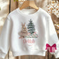Ballerina Bunny Christmas personalised sweatshirt