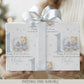 Boys fox 1st Christmas wrapping paper