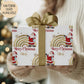 Kids Santa Christmas wrapping paper
