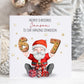 Six Seven 6 7 Santa Christmas Card for Kids – photo 3