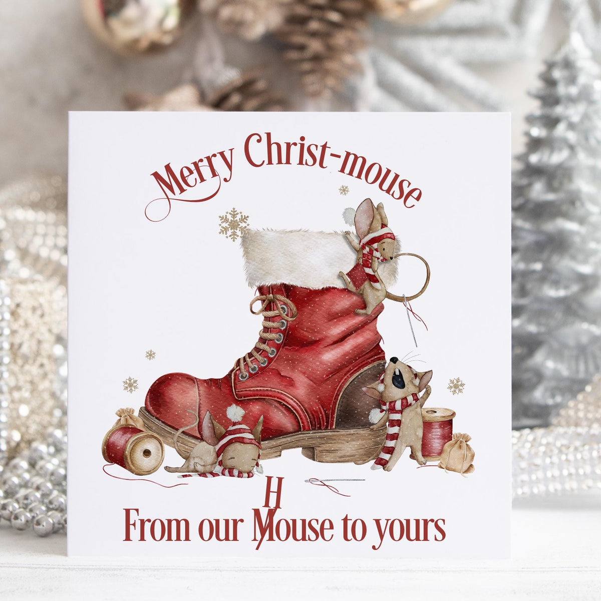 Merry Christ-mouse From Our Mouse to Yours Christmas Card – photo 3