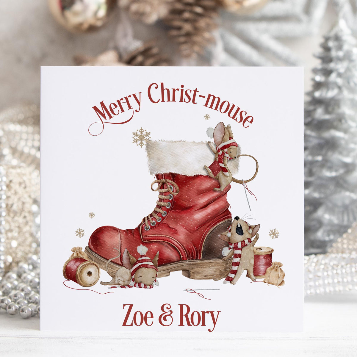 Merry Christ-mouse From Our Mouse to Yours Christmas Card – photo 2