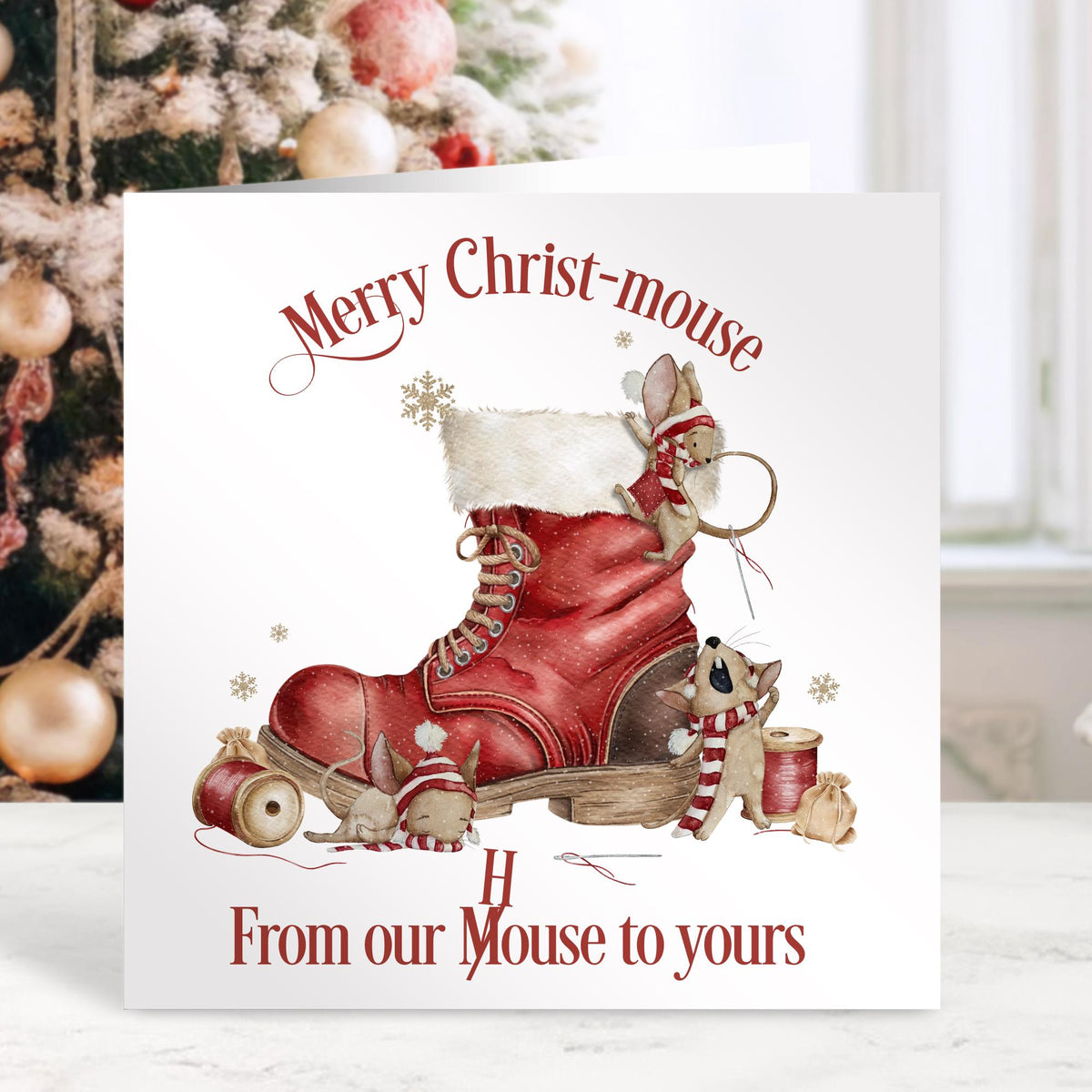 Merry Christ-mouse From Our Mouse to Yours Christmas Card – photo 4