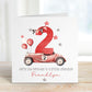 Red Racing Car Birthday Card for Boys or Girls – 1st, 2nd, 3rd – photo 2