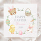 Easter Wreath Teddy 2026 Easter Card for Girls – photo 3