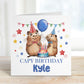 Capybara Capy Birthday Card – Cotton and Twigg