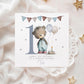 Teddy & Balloons Number 1 First Birthday Card for Boys – photo 2