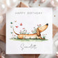Dachshund Sausage Dog Birthday Card – Cotton and Twigg
