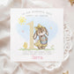 Lemon Bunny Baby's First Easter Card 2026 for Baby Girl – photo 3