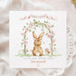Floral Arch Bunny Easter Card for Girls – photo 3