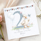 Watercolour Goose 3rd Birthday Card for Boys – photo 2