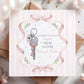 Key & Pink Bow New Home Card – Cotton and Twigg