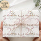 Girls balloon goose 2nd birthday wrapping paper