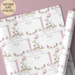 Girls balloon goose 2nd birthday wrapping paper