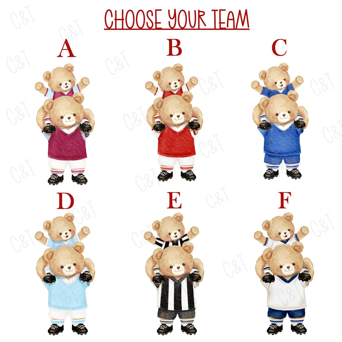 Teddy Footballer Bunting 1st Father's Day Card as My Daddy – photo 6