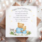 Teddy Footballer 1st Father's Day Card as My Daddy – Team Colours – photo 3