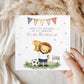 Lion Footballer You're Roarsome 1st Birthday as My Daddy Card – photo 3