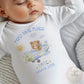 Blue Teddy Aeroplane Holiday T-shirt