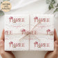 Girls pink cowgirl 3rd birthday wrapping paper