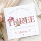 Pink Cowgirl ONE 1st Birthday Card for Girls – photo 7