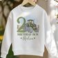 Green Tractor Birthday T-shirt