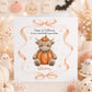 Highland Cow & Peach Bows Baby's 1st Halloween Card – photo 3