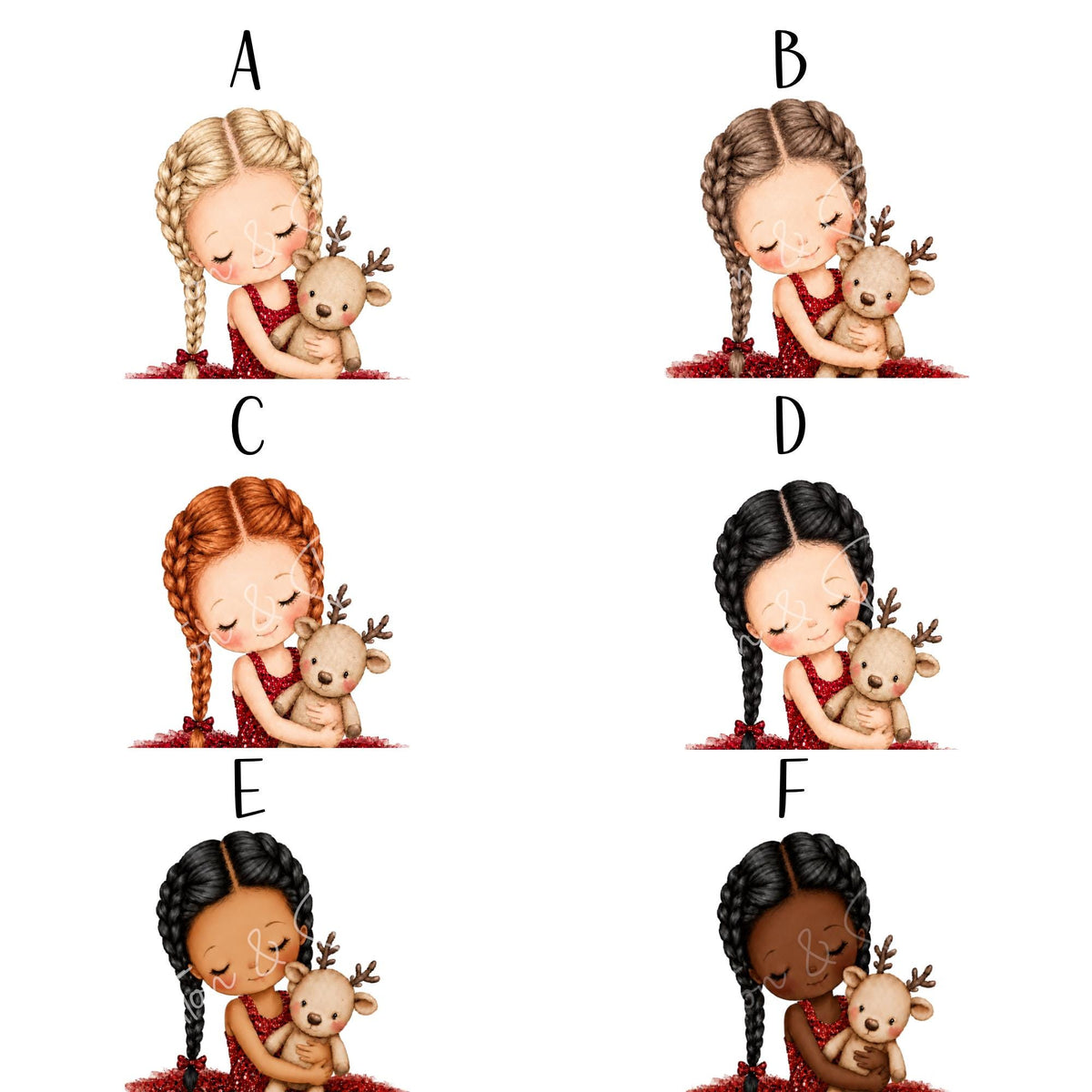 Red Ballerina 2026 Christmas Card for Girls – photo 2