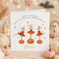 Ballerina Mice & Pumpkins Halloween Card for Girls – Cotton and Twigg