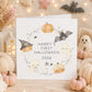 Halloween Wreath Baby's 1st Halloween Card 2026 – Cotton and Twigg